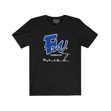 Freshway black & blue Global Tee