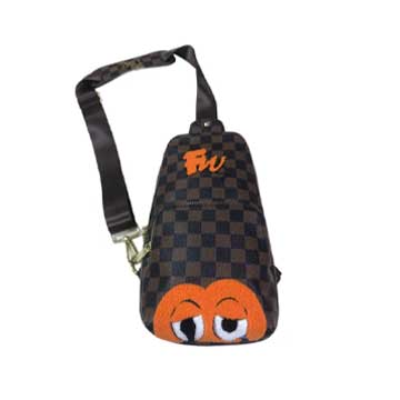 Freshway sling bag Brown/orange (pre orders only)