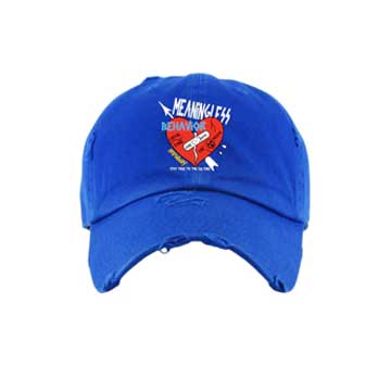 Meaningless Behavior Royal blue dad cap