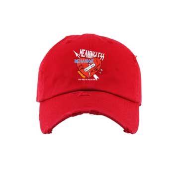 Meaningless behavior red cap