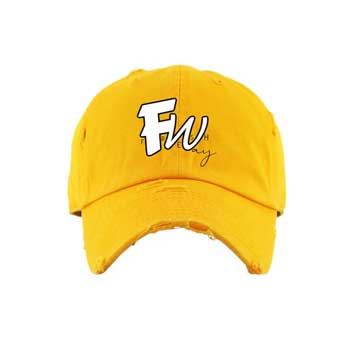 University yellow Freshway cap