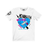 White Meaningless behavior south beach color way tee