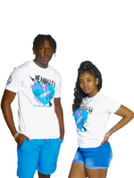 White Meaningless behavior south beach color way tee